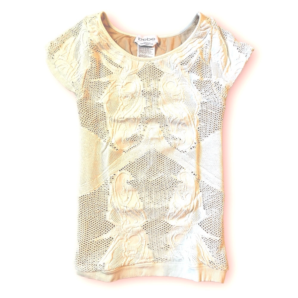 Bebe Bodycon Top